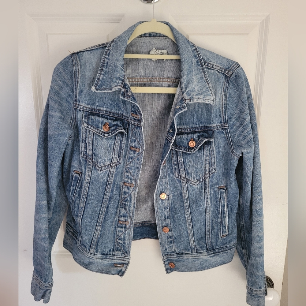 J.Crew jean denim jacket small
